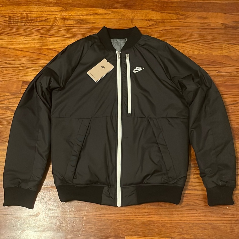 Nike Therma Fit Reversible Bomber Jacket Size S